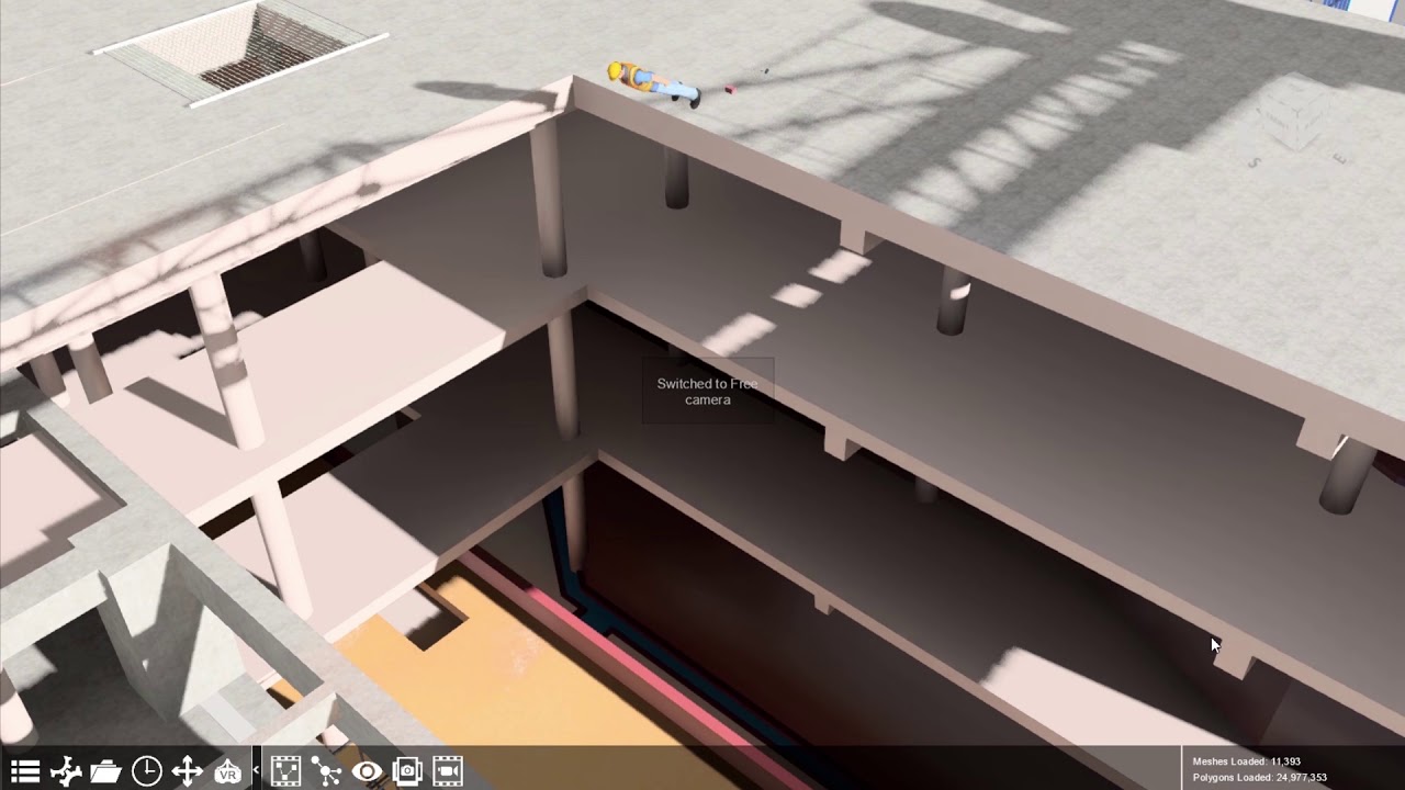 BIMExtender's tweet card. Fuzor Trigger Application Construction Safety