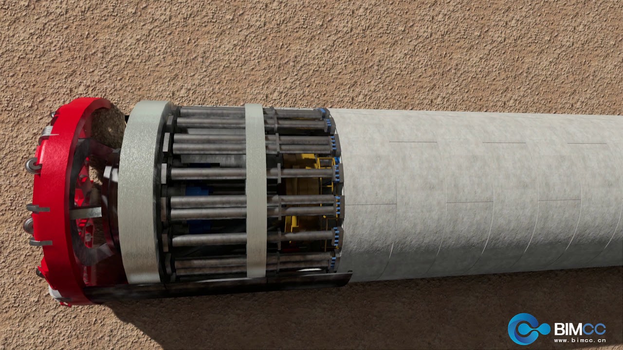 BIMExtender's tweet card. Earth Pressure Balance Shield