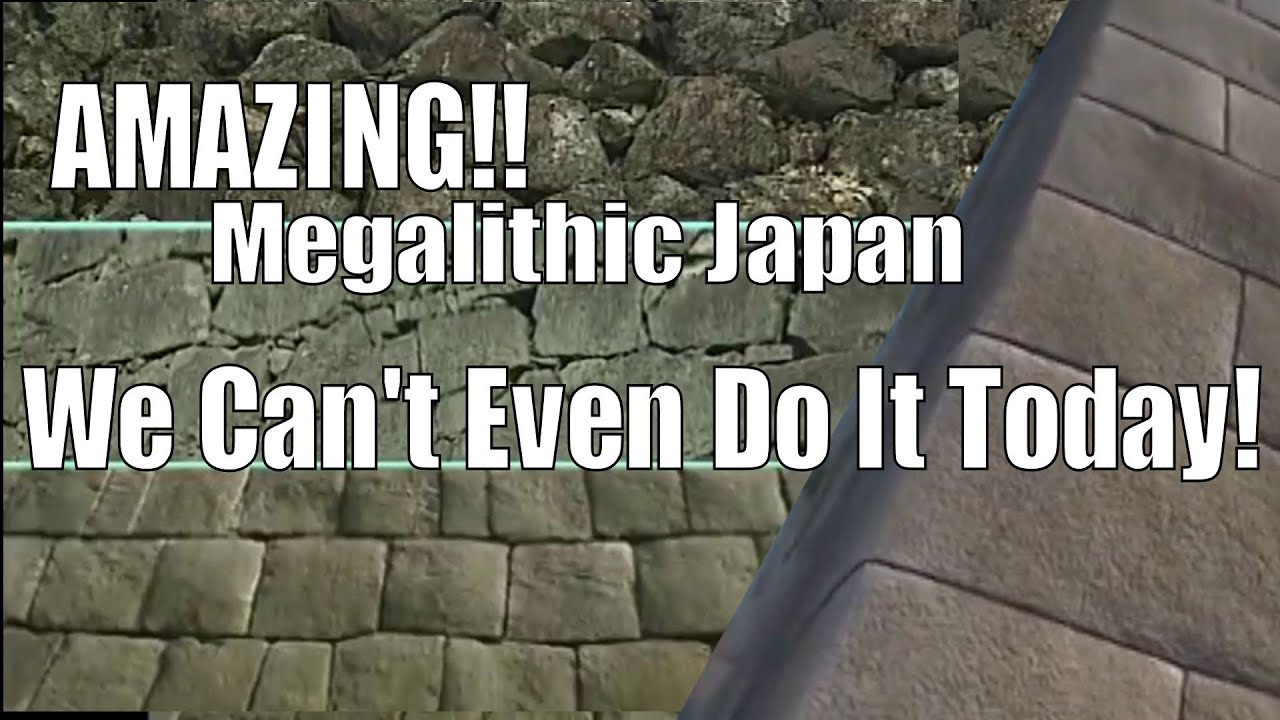 SGDecoded's tweet card. IMPOSSIBLE POLYGONAL MEGALITHS of Japan. But Stone Masons Restoring...