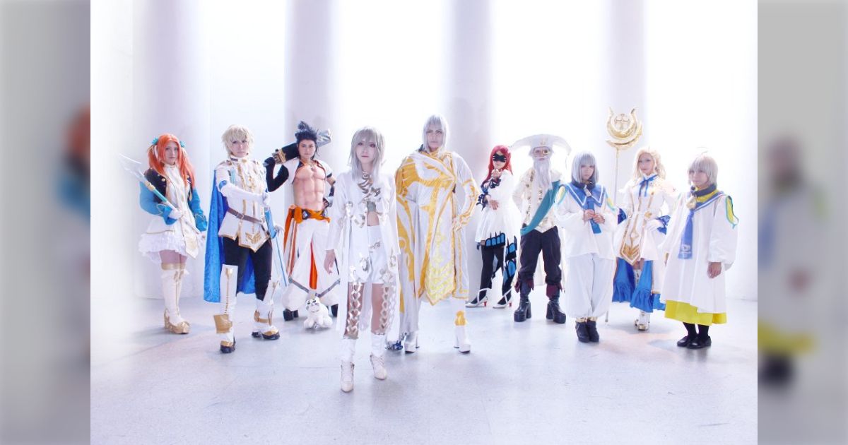 d55p_saku's tweet card. テイルズオブシリーズコスプレまとめ