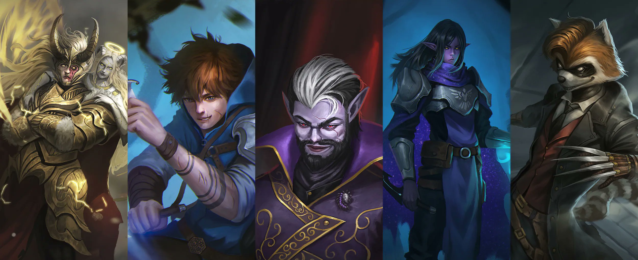 JabrikSama's tweet card. I specialize in painting character illustration for DnD, TCG, VTT tokens, etc.