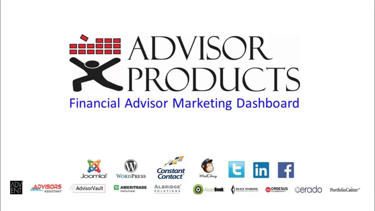 apiupdates's tweet card. Financial Advisor Marketing Dashboard Overview
