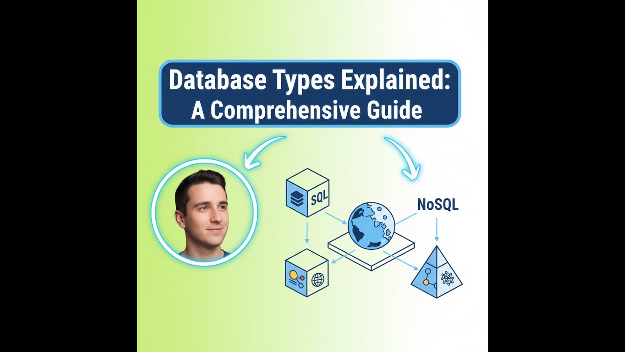 SystemDR1's tweet card. Database Types Explained: A Comprehensive Guide | SQL vs NoSQL,...