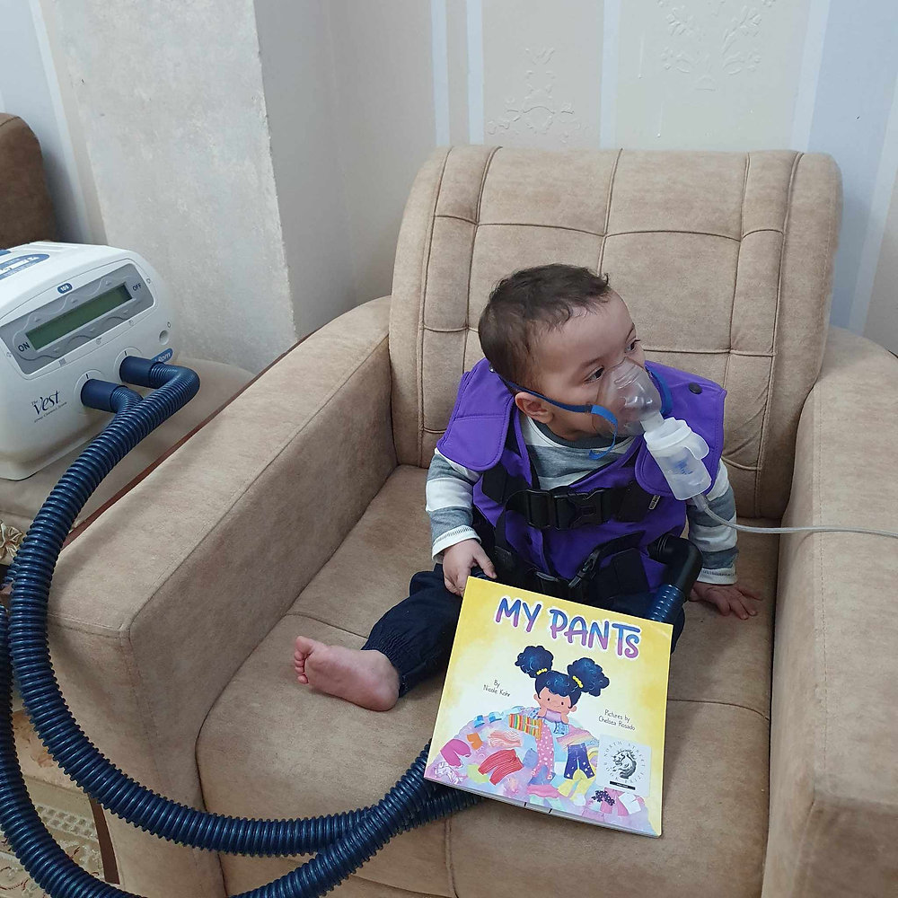 CF_Artists's tweet card. 436 Hill Rom and RespirTech Cystic Fibrosis vests donated to CF patients in 62 countries.‎