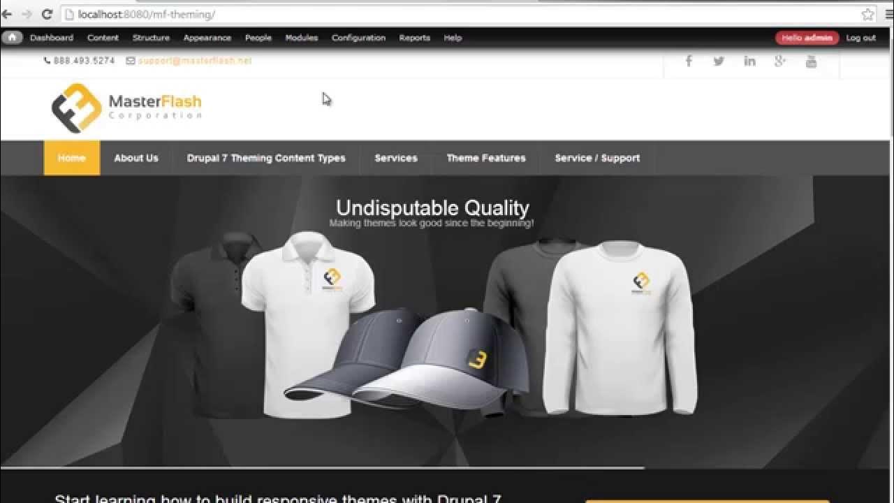 masterflash_net's tweet card. Drupal 7 Theming Tutorial - Responsive Theming