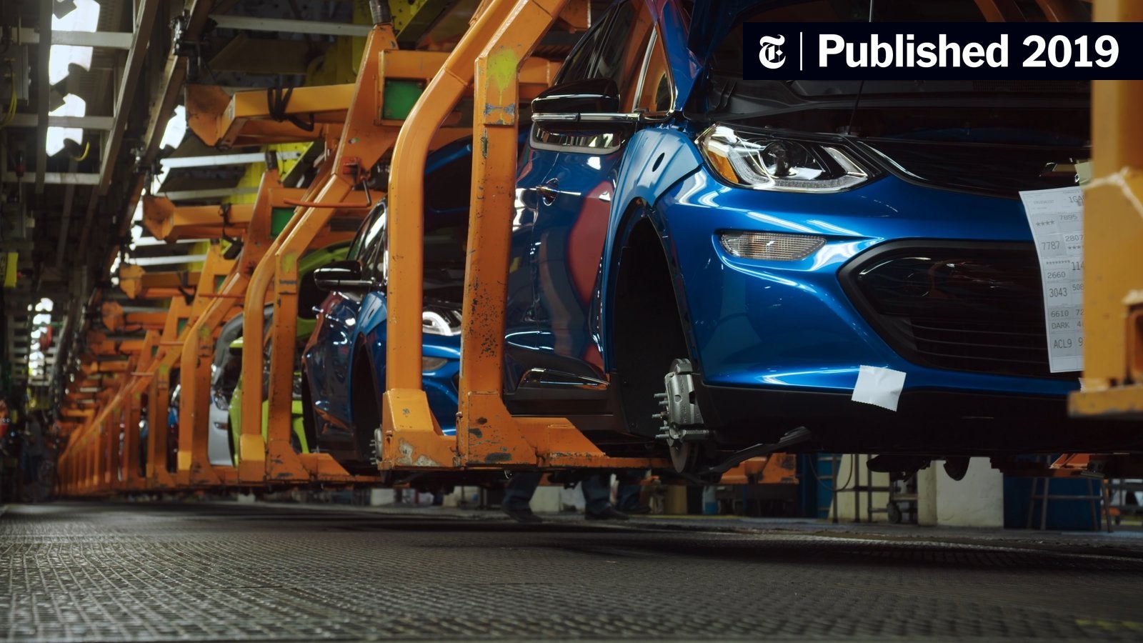 nytimes's tweet card. General Motors’ survival may depend on transforming itself into more of a tech company at the expense of thousands of autoworkers.