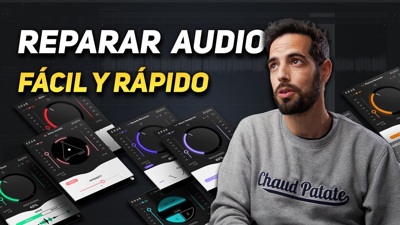 hoygrabo's tweet card. CÓMO REPARAR tu audio FÁCILMENTE con ERA 5 (TUTORIAL + SORTEO)