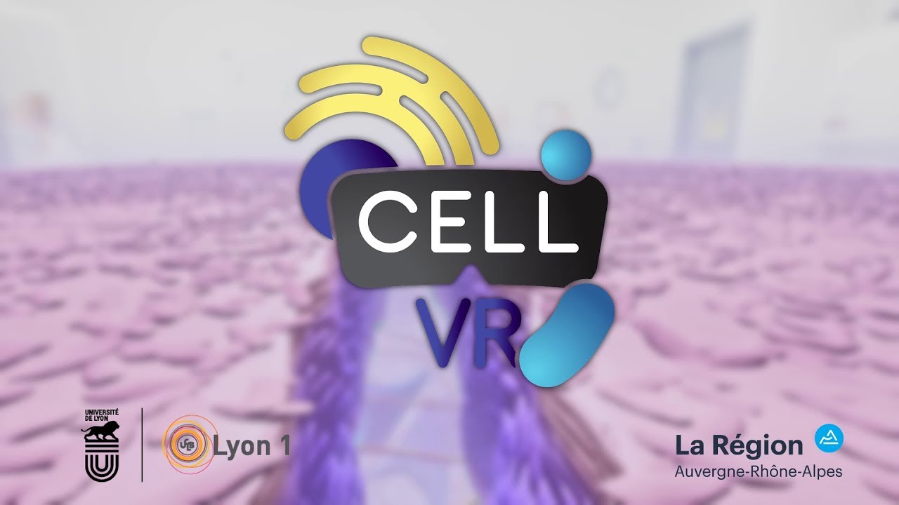 UnivLyon1's tweet card. Cell VR