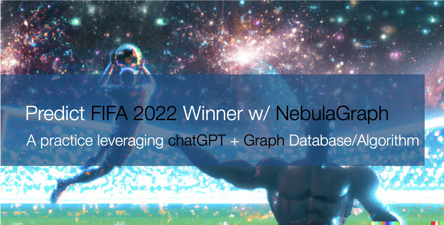 NebulaGraph's tweet card. An attempt to use ChatGPT to generate code for a data scraper to predict sports events with the help of the NebulaGraph graph database and graph algorithms.
