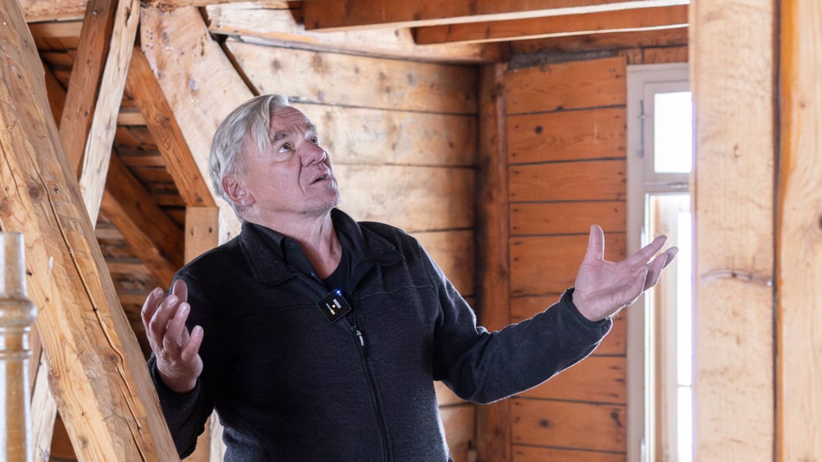 david_walgis's tweet card. Ein Projekt auf der Halbinsel Isleten verlor der Badener Investor Christoph Schoop, nun soll es auf der Rigi klappen. Hier will er ein zerfallendes Hotel aufwerten – ein Rundgang.