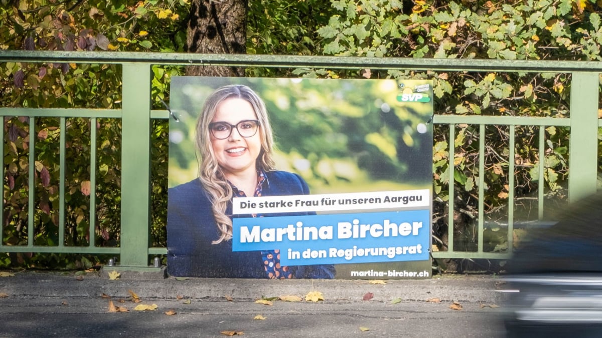 david_walgis's tweet card. Auf 74,7 Prozent aller gültigen Wahlzettel stand in Holziken ein Name: Martina Bircher. Wie erklärt sich der Erfolg der frischgewählten SVP-Regierungsrätin?