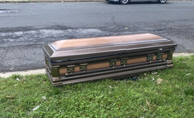 TimReidReporter's tweet card. UPPER MARLBORO, Md. (DC News Now) — Upper Marlboro residents and Prince George’s County leaders are searching for answers after an empty casket was found dumped along a road Thursday. Dajae N…