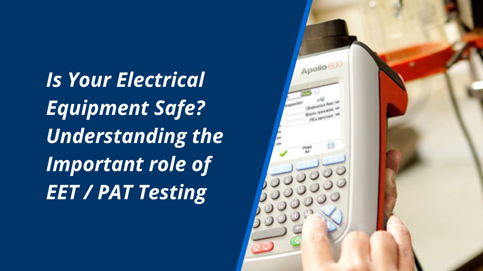 ProtestESLtd's tweet card. As we incorporate more and more technology into our working routines and businesses, ensuring the safety of our electrical equipment is crucial. Faulty wiring or damaged devices can lead to accidents...