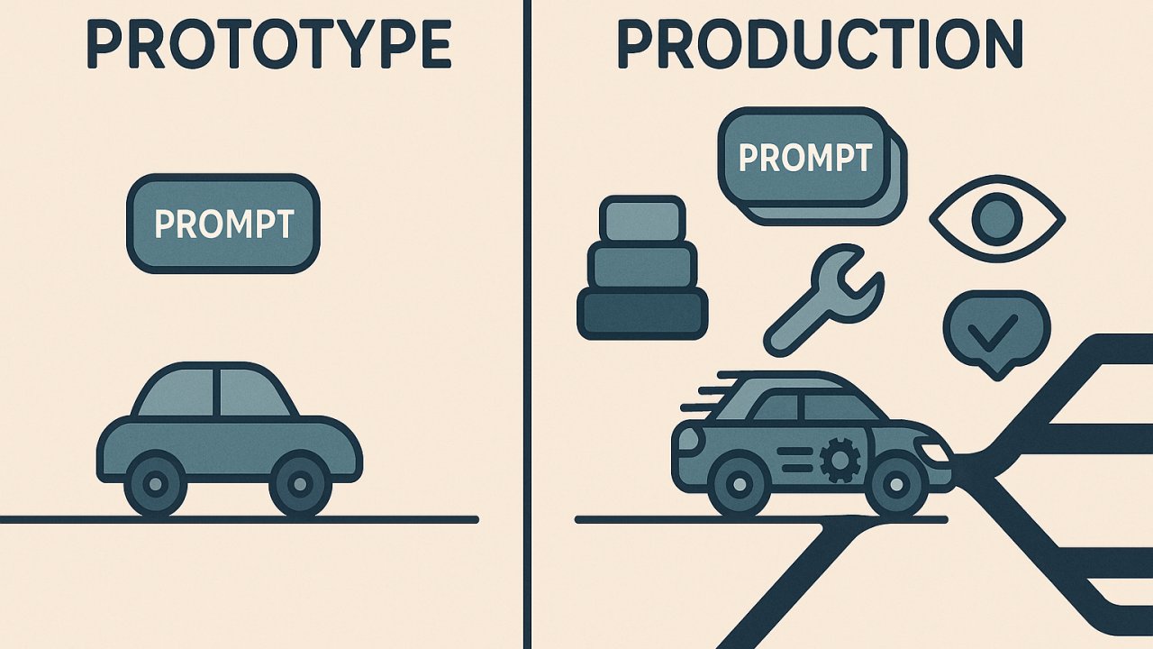 prabhic's tweet card. Dear all, want to share few insights on Prompt management. I have started with simple prompt for my application.
