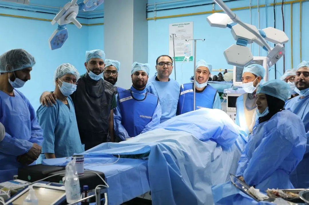 RisingKashmir's tweet card. Baramulla, Nov 11: After a year-long pause, Government Medical College (GMC) Baramulla has resumed its pacemaker implantation services, offering critical cardiac care to patients in north Kashmir a…