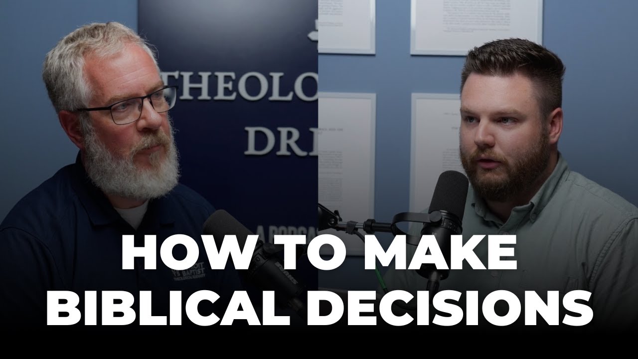 DBTSeminary's tweet card. Biblical Decision Making and the Will of God