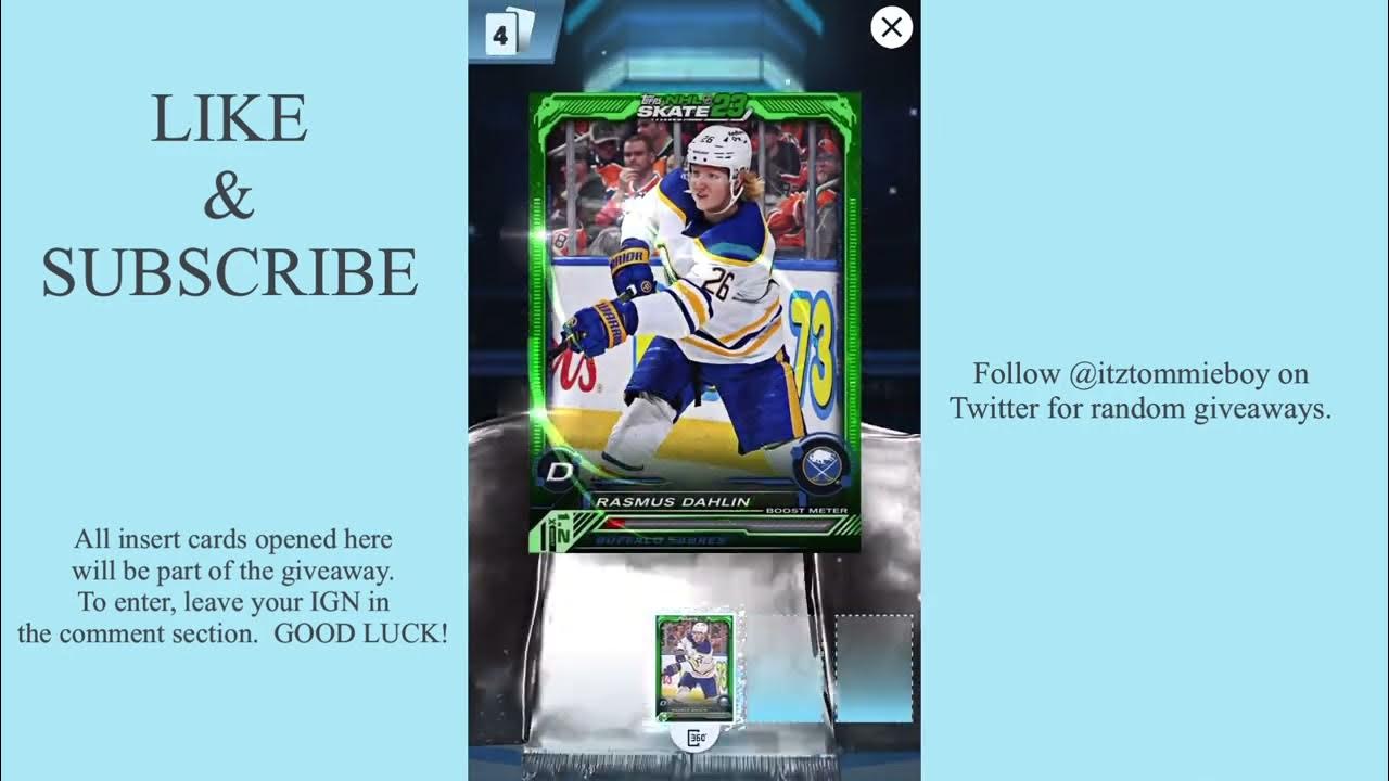 itztommieboy's tweet card. Topps Skate 2023 Warp Speed Series 1 Opening and Giveaway
