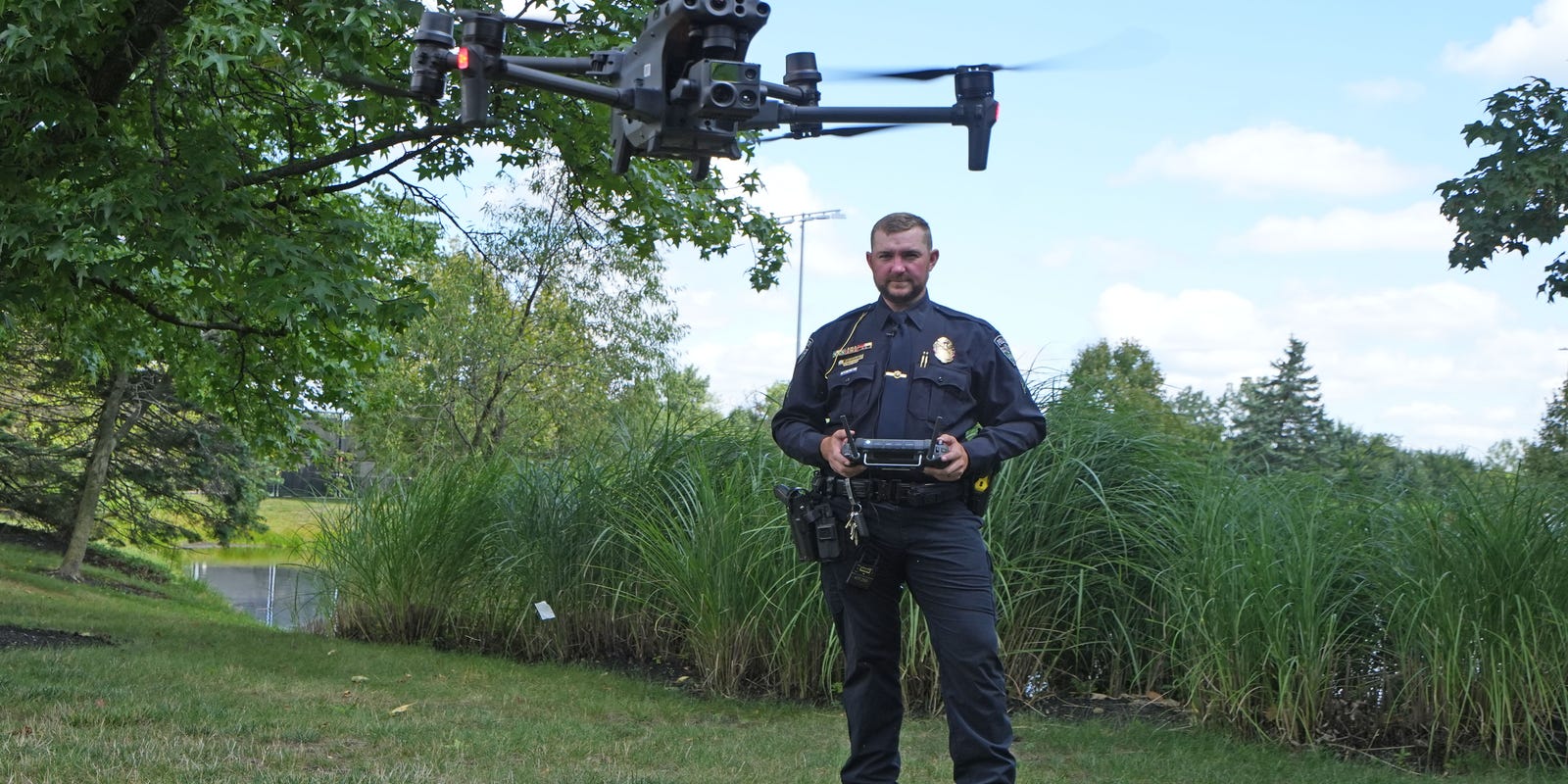 EFF's tweet card. At least 1,400 police departments across the country currently have a drone program. But critics say the technology isn't regulated enough.