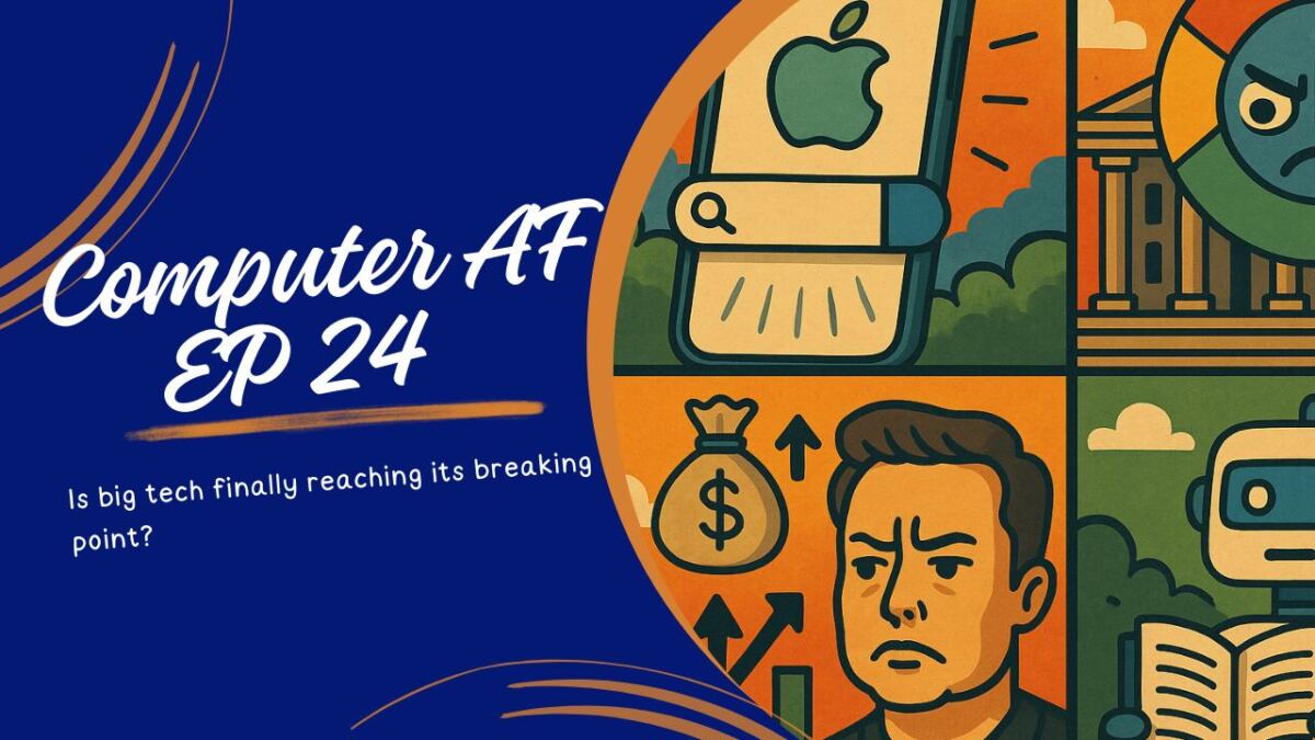 circleclick's tweet card. Episode 24 of Computer AF dives into Apple’s rumored search engine, Google’s monopoly ruling, the $1.5 billion Anthropic copyright settlement, and the wider impact of AI and big tech on content,...