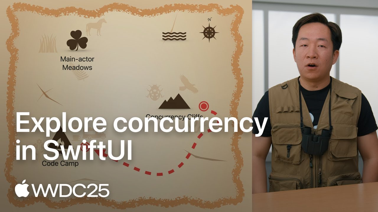 daniel_duan's tweet card. WWDC25: Explore concurrency in SwiftUI | Apple