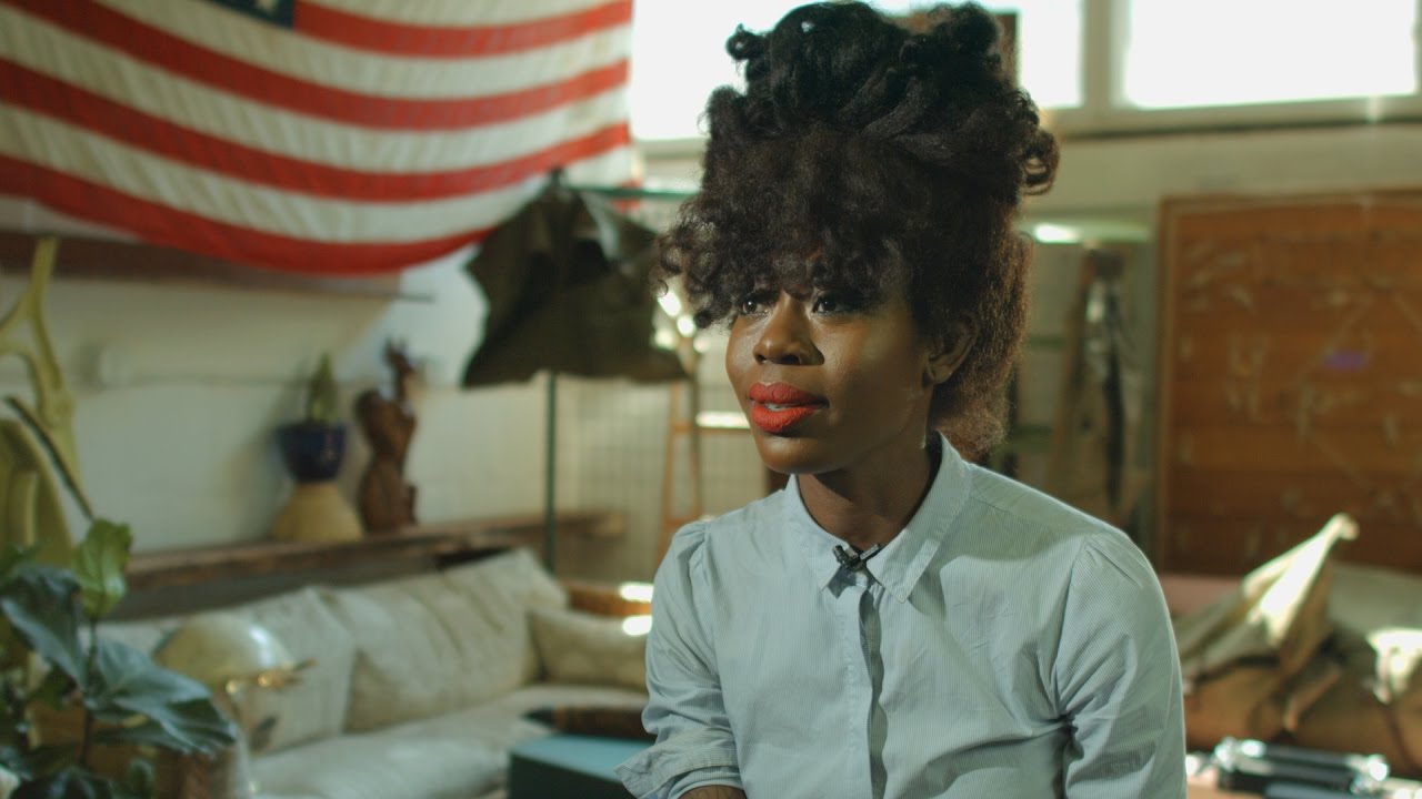 theangleshow's tweet card. Desirée Venn Frederic: Nomad Yard Collectiv