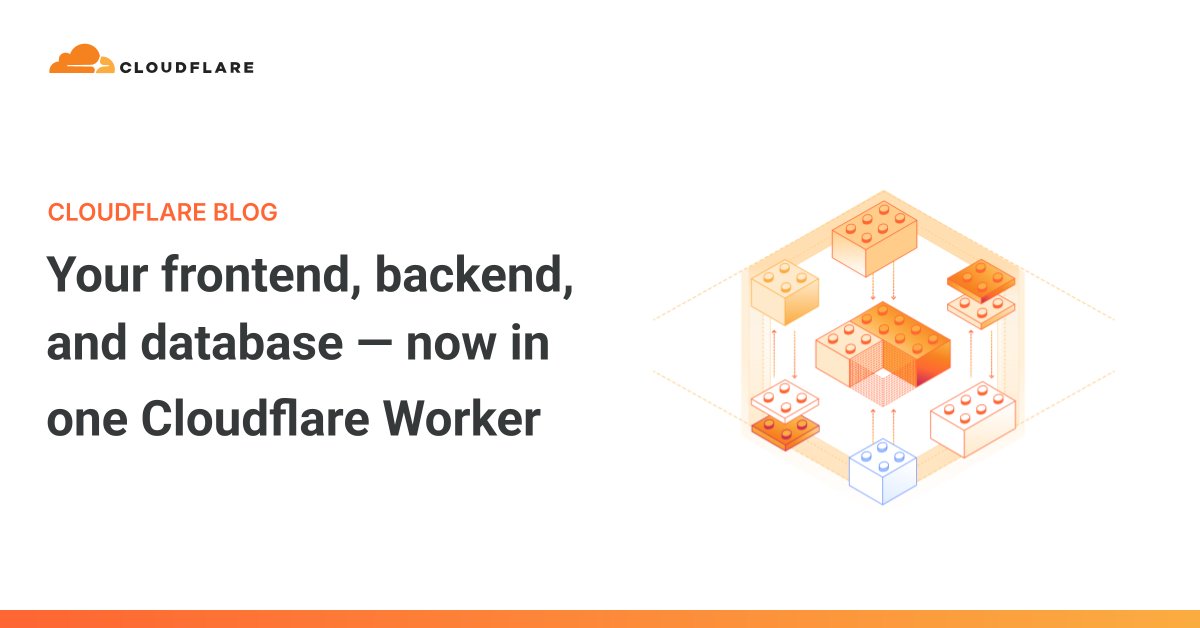 JohndMeyer's tweet card. You can now deploy static sites and full-stack applications on Cloudflare Workers – the primitives are all here. Framework support for React Router v7, Astro, Vue, and more are generally available...