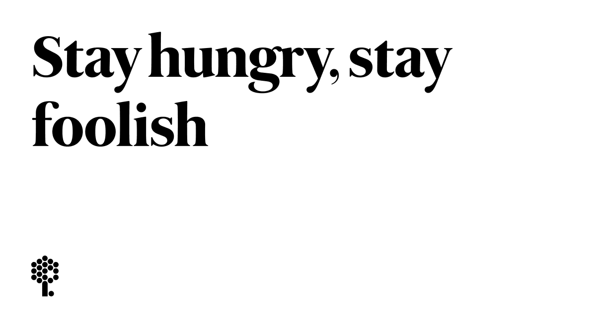 garrytan's tweet card. Marking the 20th anniversary of Steve Jobs’ 2005 Stanford commencement speech with a digitally enhanced version of the video as well as a behind-the-scenes look at how it came to be: from firsthand...
