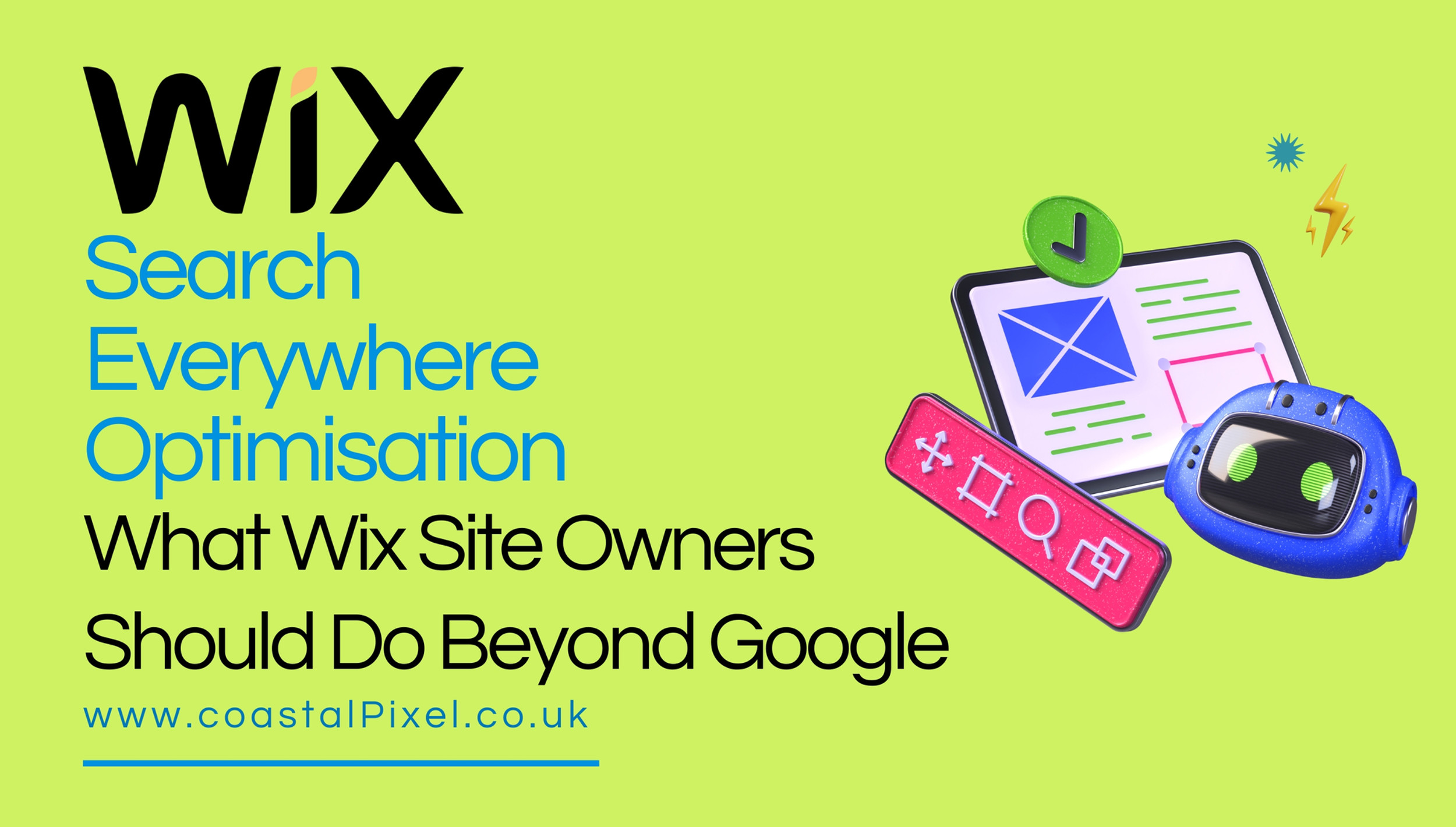 coastalPixel's tweet card. If you run a website built with Wix, adapting to the “search everywhere” world is critical. Here’s how you can optimise for multiple platforms.