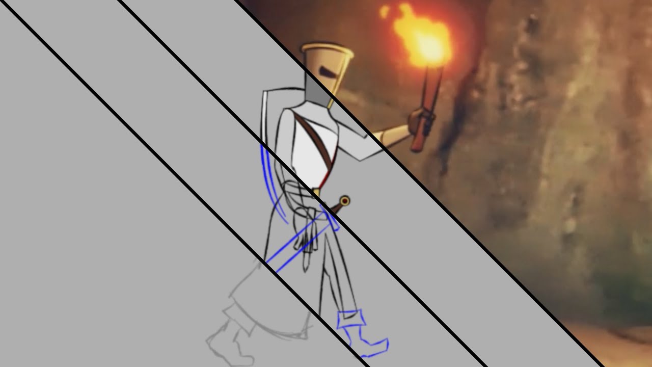 PGomez_Animator's tweet card. A Knight´s walk cycle