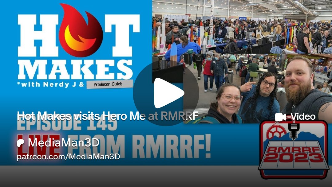 mediaman3d's tweet card. Get more from MediaMan3D on Patreon