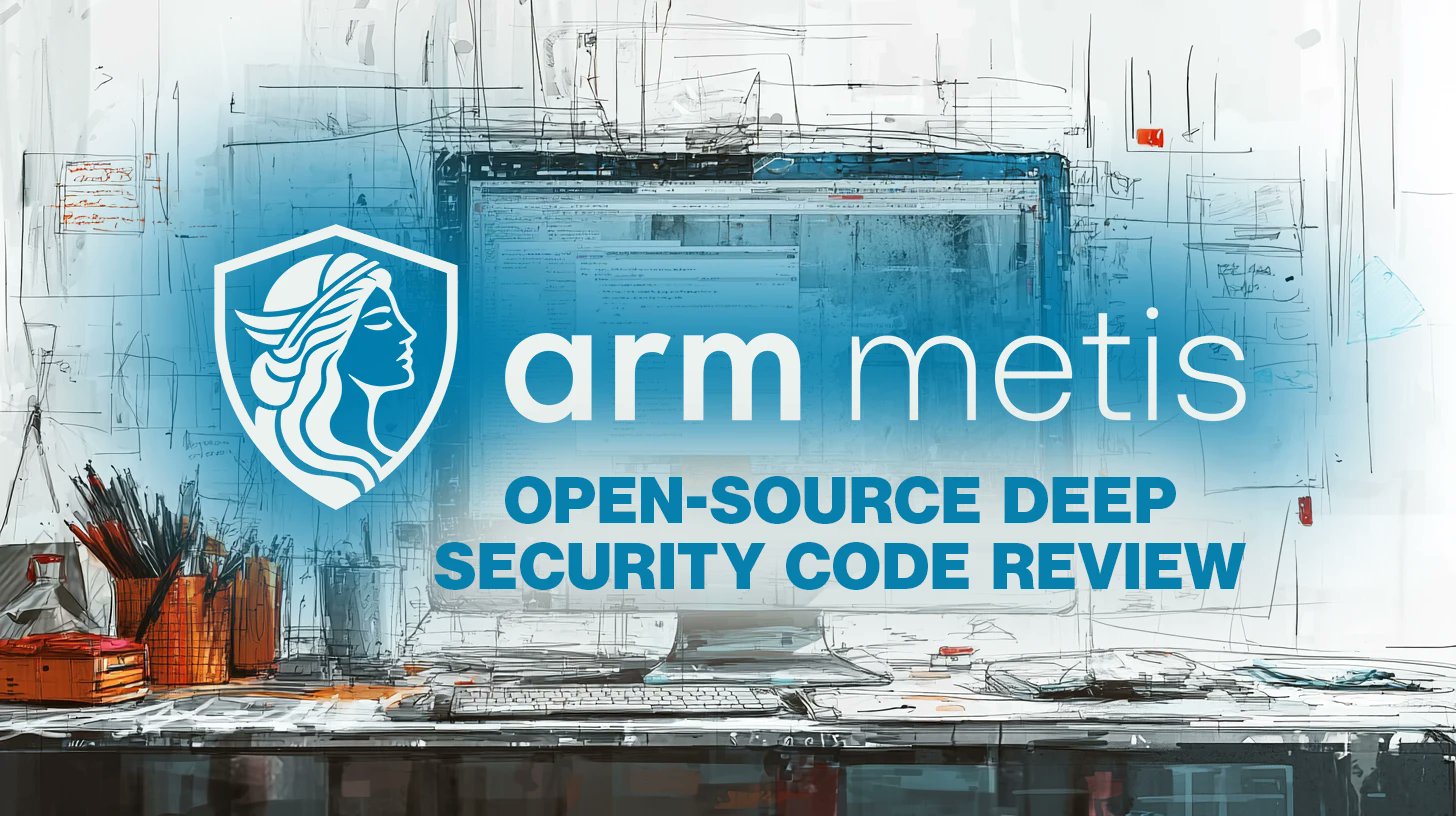 helpnetsecurity's tweet card. Metis is an open source tool developed by Arm researchers that uses AI to help engineers run deep security reviews on code.