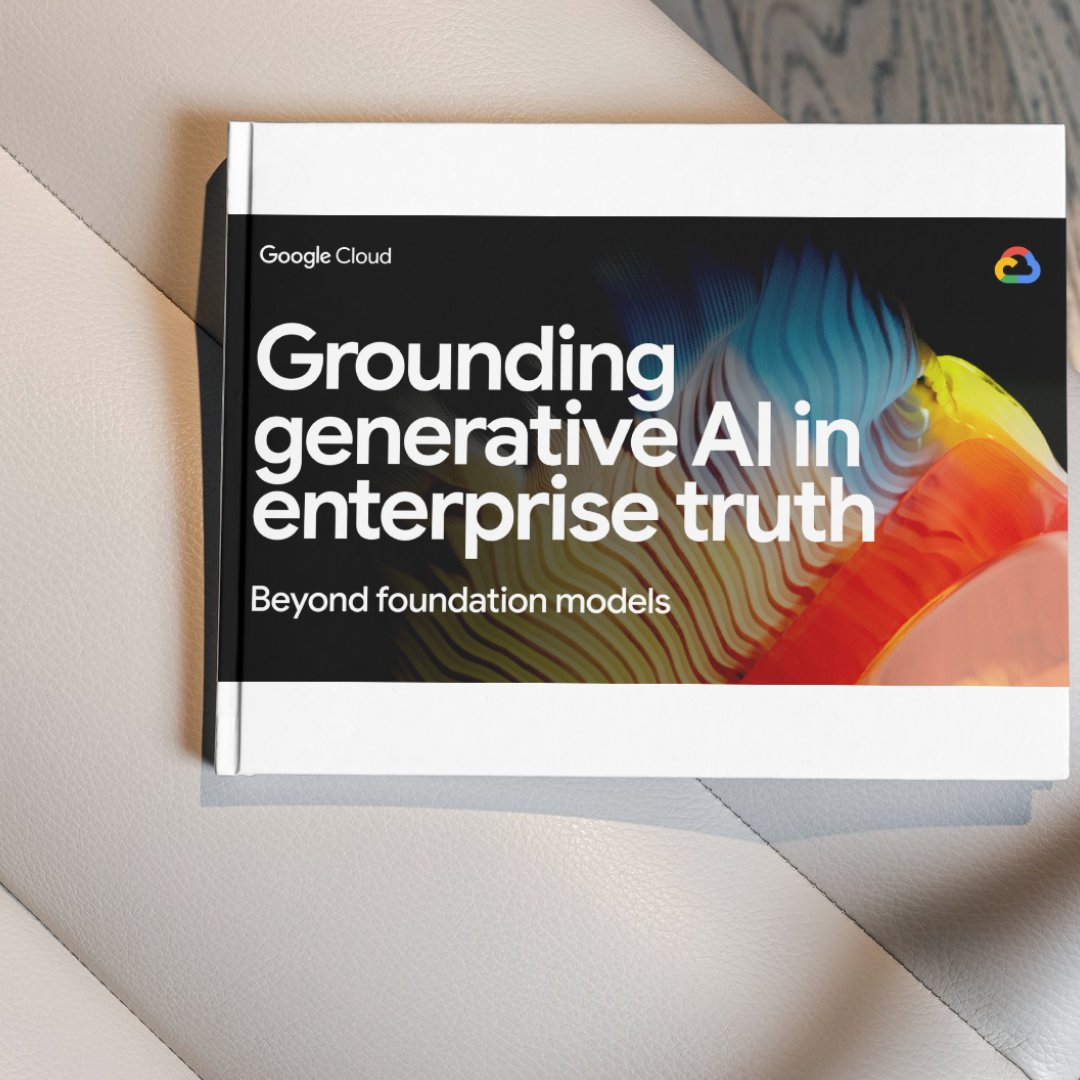 ProductiveEdge's tweet card. Find out how to ground your models in enterprise systems and fresh data—and unlock generative AI’s full potential.