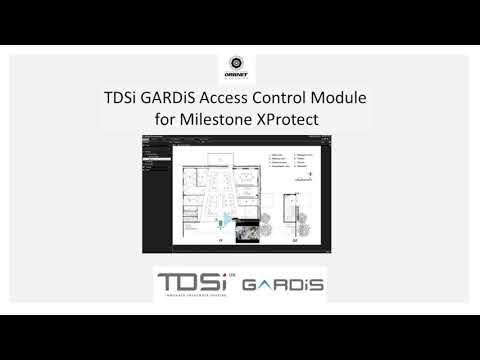 ORBNET_Systems's tweet card. TDSi GARDiS - Integration to XProtect Access