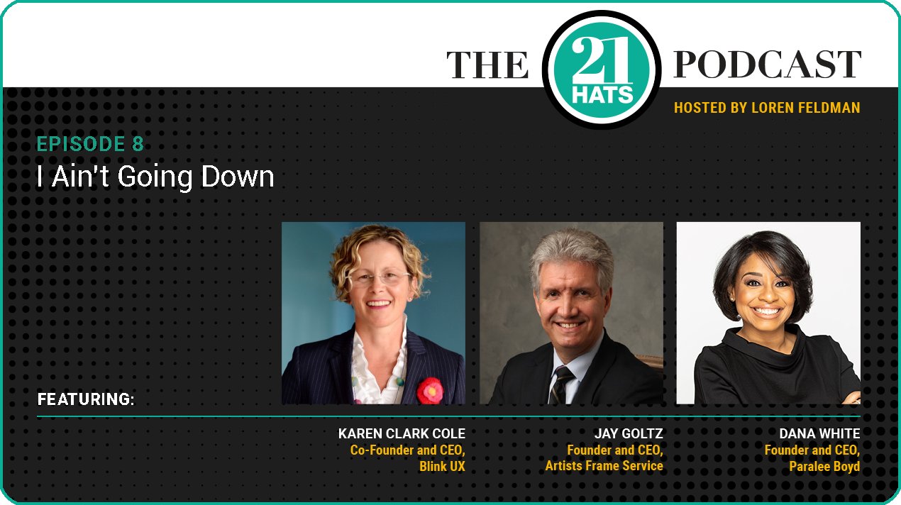 21_Hats's tweet card. When we started publishing The 21 Hats Podcast, our goal was to help business owners feel a little less isolated, to bring them into a conversation that would show them they are not alone in their...