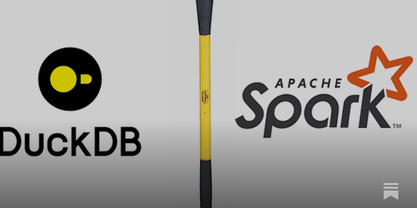 EcZachly's tweet card. You Don't Always Need A Sledgehammer