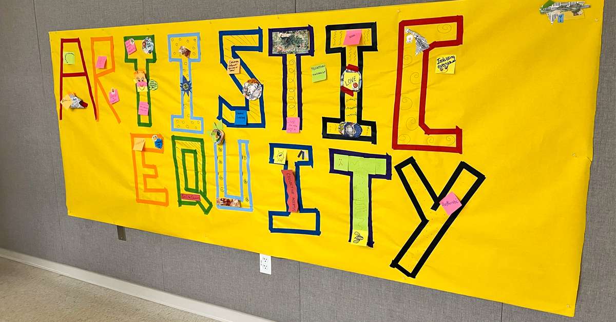 CourseStorm's tweet card. Theatre education isn’t one-size-fits-all, with all students having unique abilities and needs. Here's how to improve theatre accessibility!