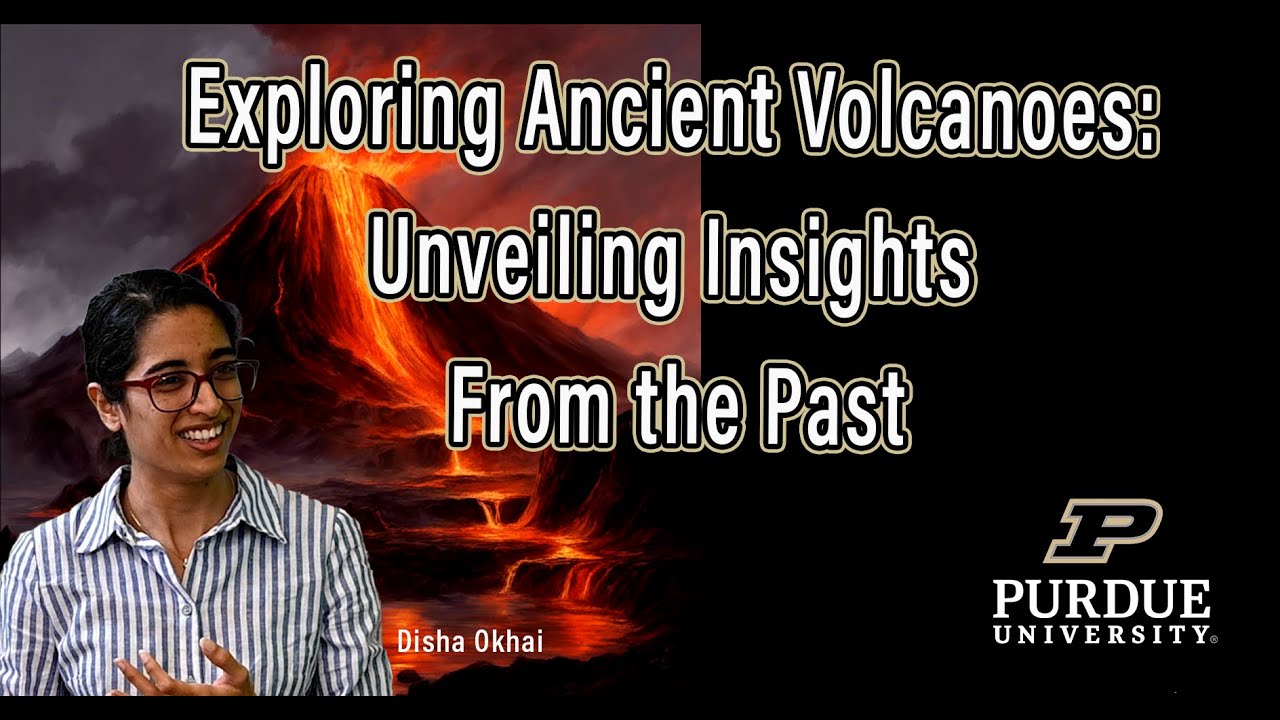 PurdueSOS's tweet card. Exploring Ancient Volcanoes: Unveiling Insights from the Past