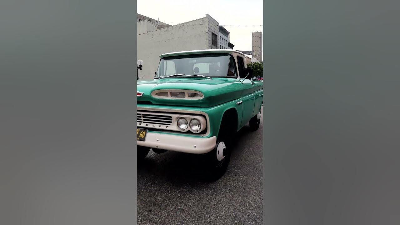 RamblinaroundC's tweet card. 1960 Chevrolet K20 Apache Pickup #ChevyApache #Classictruck #fourwh...