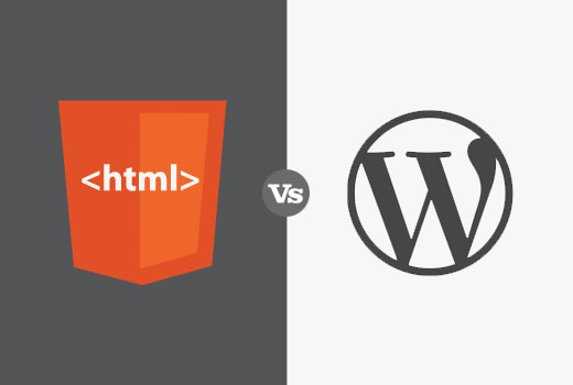 BigThinkWeb's tweet card. Are you torn between HTML and WordPress? See our comparison of WordPress vs HTML to learn what's best for your business website.
