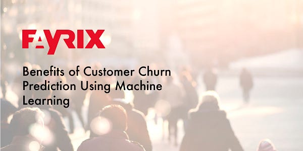FayrixSoftware's tweet card. Increasing churn, or attrition, could be a nightmare for any marketer, business analyst, Head of Sales, or CEO. Obviously, when customers…