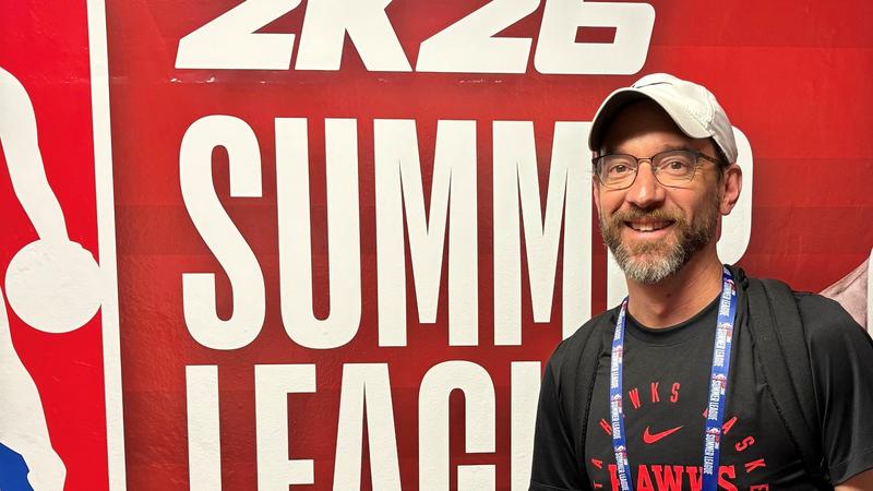 docsheadgames's tweet card. LAS VEGAS – Caltech Men's Basketball Head Coach Dr. Oliver Eslinger has picked up a summer coaching role with the NBA 2K26 Summer League, serving as a Guest Assistant Coach with the Atlanta Hawks.