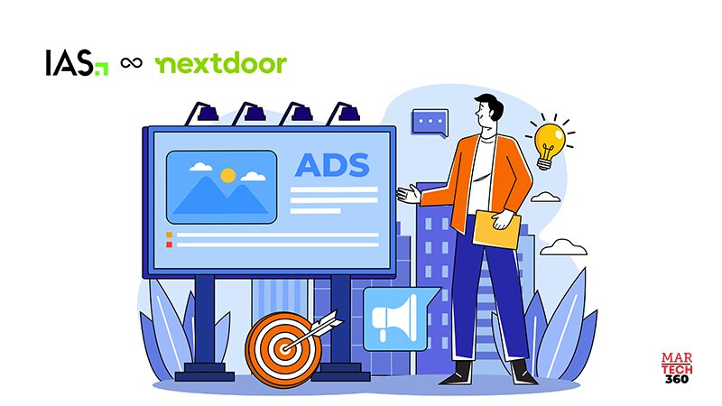 360MarTech's tweet card. Integral Ad Science partners with Nextdoor to provide brand safety & suitability optimization, ensuring ads reach the right audiences with safe impression