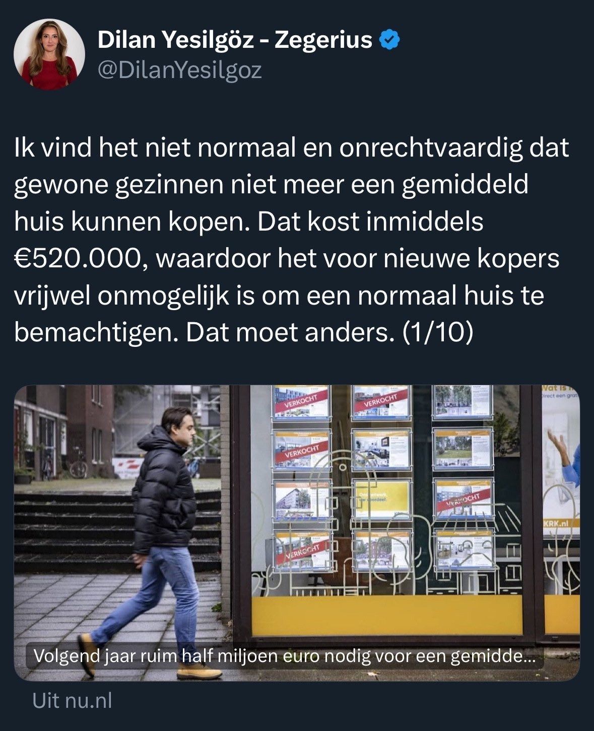 TonKoopmanVB's tweet card. Alsof Stef Blok en de VVD nooit heeft bestaan. De VVD is door haar jarenlange woningbeleid hoofdschuldige voor die idiote hoge prijzen. Onze kinderen (ook in overdrachtelijke zin) zijn de dupe. De...