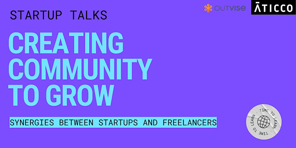 outvise's tweet card. In this #Startup Talks you will discover the importance of being part of a network.