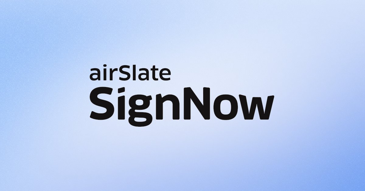 PixiNews's tweet card. Sign documents with airSlate SignNow’s legally-binding eSignature trusted by millions. Enjoy a seamless online signature experience anytime, anywhere, on any device.