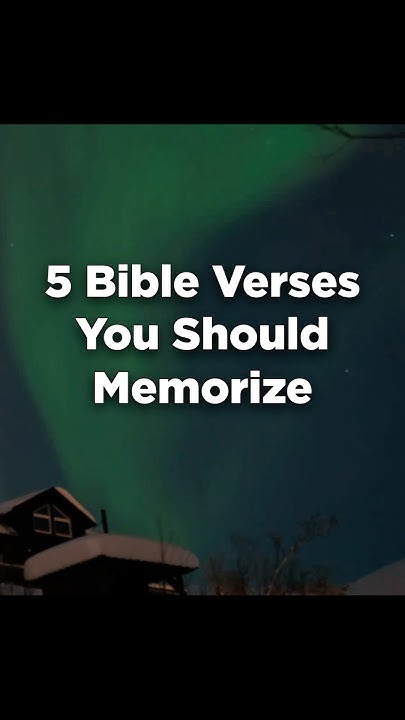 KEPrintingGraph's tweet card. 5 Bible Verses Every Christian Must Know🥇#shorts