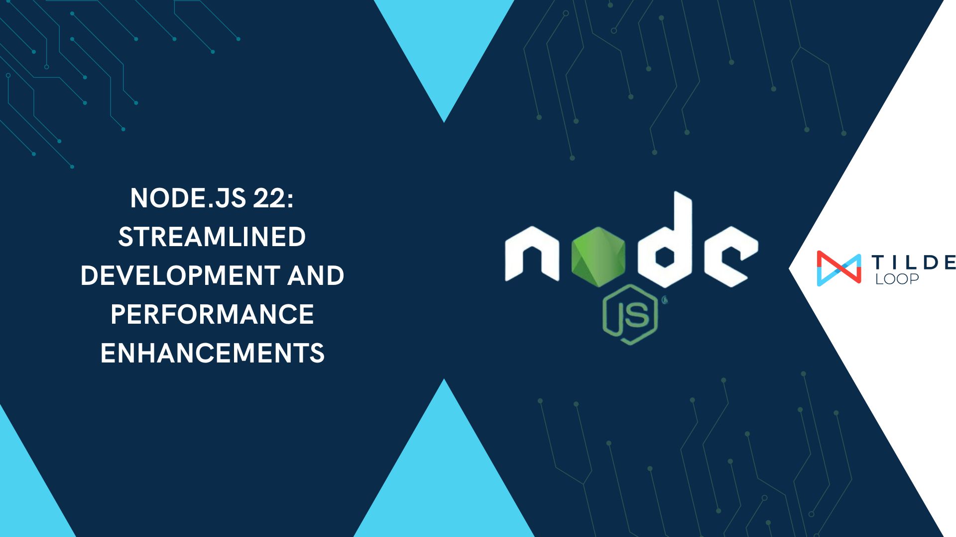 TildeLoop's tweet card. Discover the latest enhancements in Node.js 22, including streamlined development workflows, boosted performance, and support for modern JavaScript features. Explore the built-in WebSocket client,...