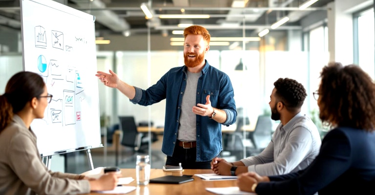 andrewroche99's tweet card. Learn how to build and lead a high-performing team using coaching leadership techniques. Discover strategies for developing trust and generating growth.