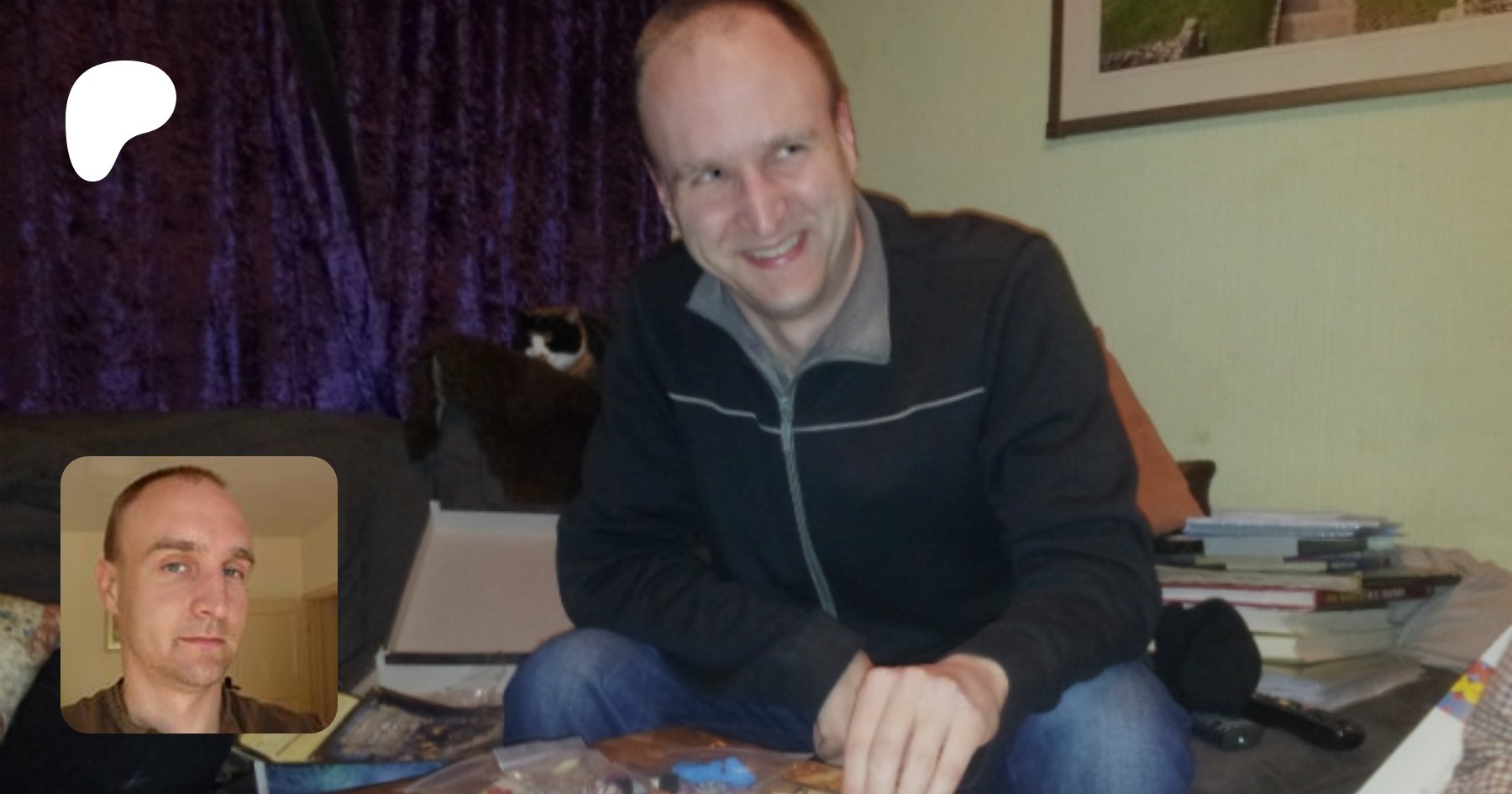 mattthr's tweet card. creating Board Game Stories