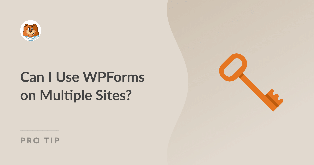 easywpforms's tweet card. You can use WPForms on multiple sites. The total number of sites you can use WPForms on depends on your license level. Heres' how to pick the correct license.